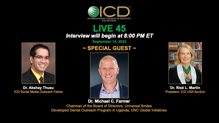 LIVE 45 Interview 9-14-2022 with Dr. Michael C. Farmer