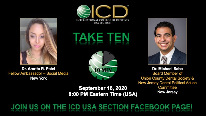 ICD TAKE TEN 9-16-2020 with Dr. Mike Saba
