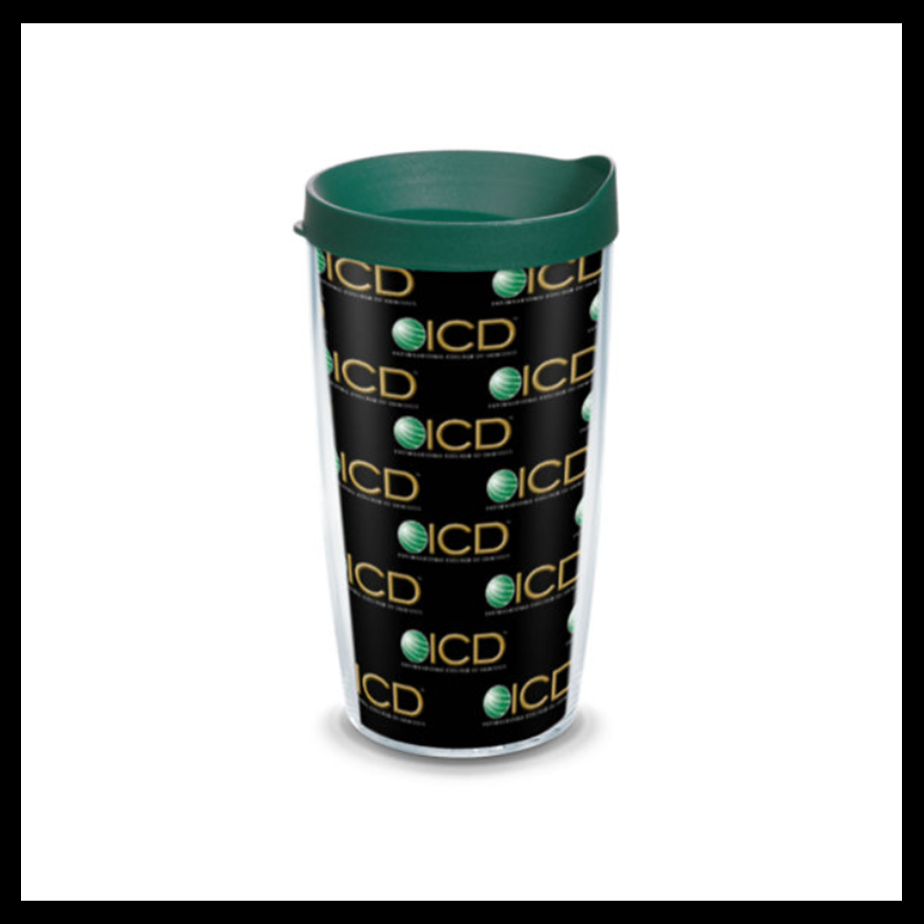 16 oz. Tervis with ICD Logo and Lid